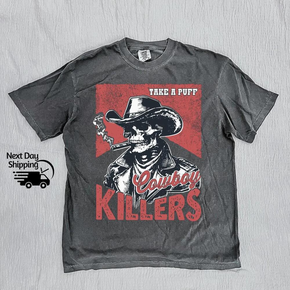Retro Popular Cowboy Killers 90S Graphic Shirt, Western T-Shirt, Retro